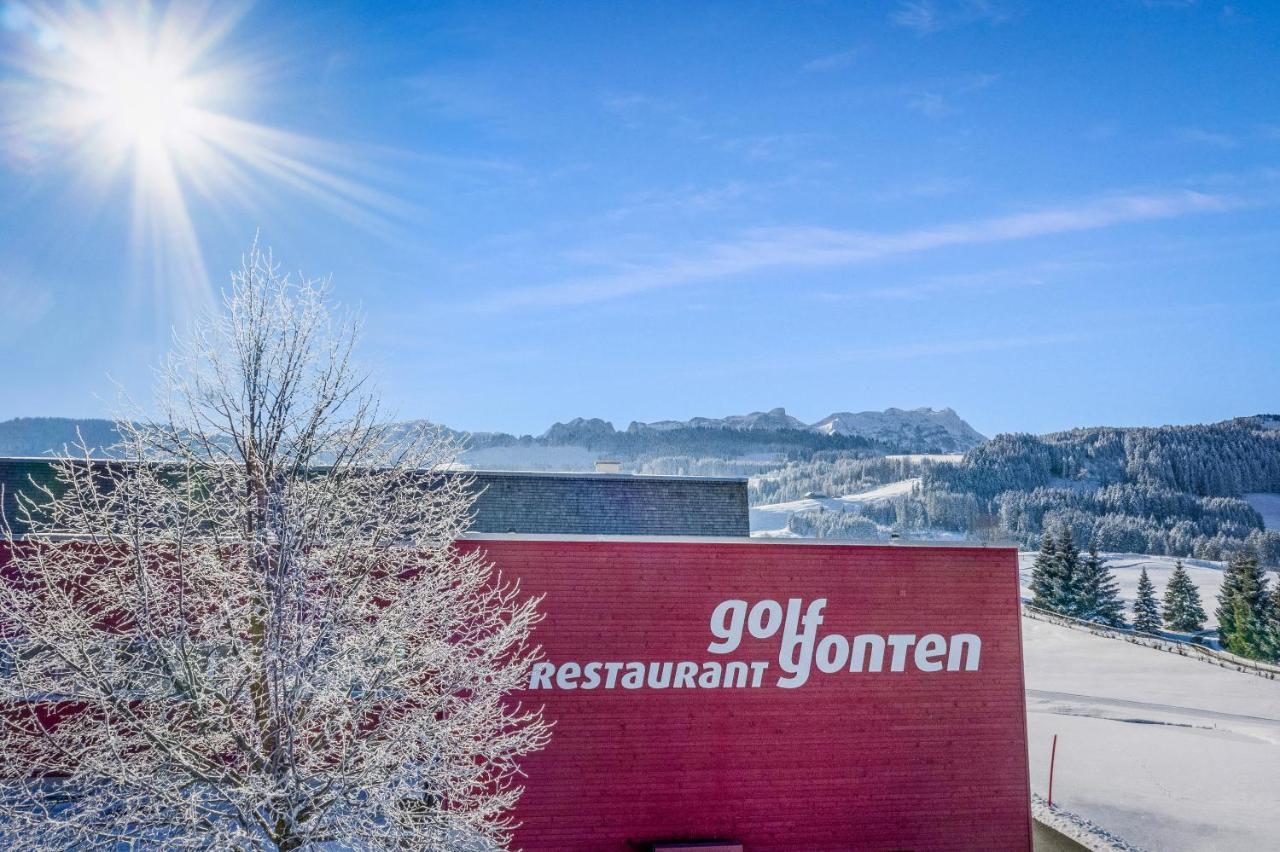 Swiss Mountain Golf-Restaurant Gonten Exteriör bild